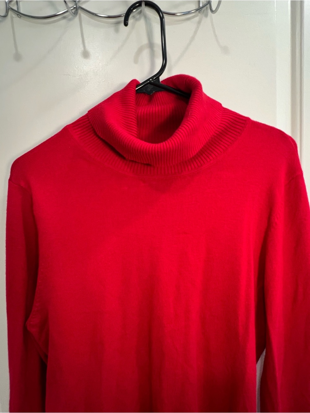 Calvin Klein Red Turtleneck Sweater - Picture 8 of 8